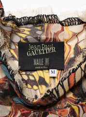 Jean Paul Gaultier Butterfly Mesh Tank