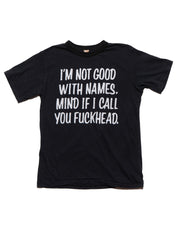 Vintage I'm Not Good With Names Tee