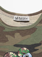Vintage Self Esteem Camo Turtle Tank