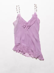 Vintage ECI Whimisical Lavender Tank