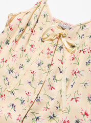 Vintage 2 of Us Grunge Flower Mini Dress