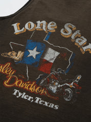 Vintage Harley Davidson Lone Star Tank