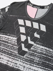 Vintage Horace 3D Cube Tee