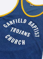 Vintage Garfield Baptist Church Trojans Basketball Jersey