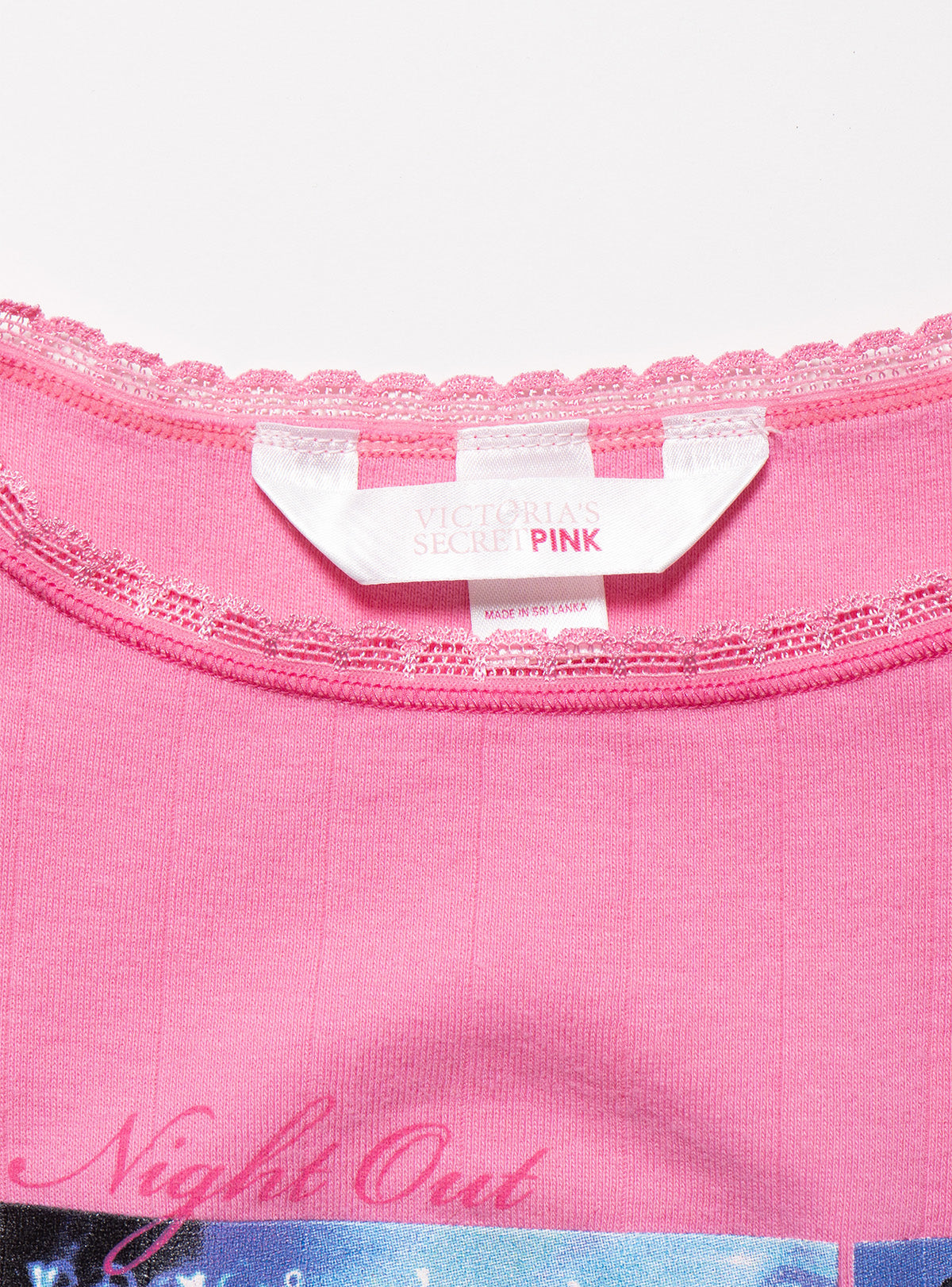 Vintage Pink by Victoria's Secret Night Out Tank