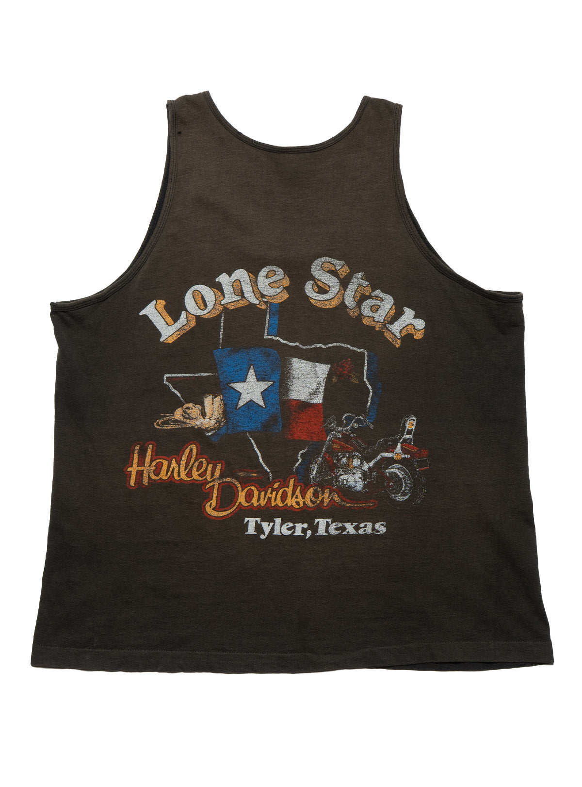 Vintage Harley Davidson Lone Star Tank