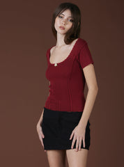 XAE Ribbed Top